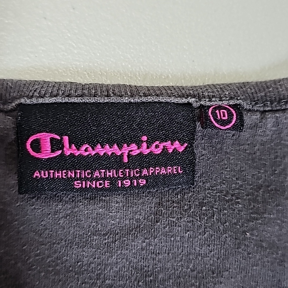 Champion black and gray size 10 sleeveless top - Picture 5 of 6